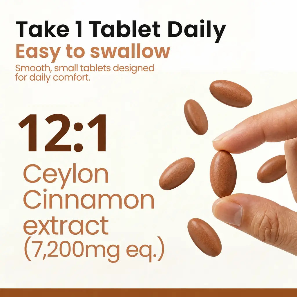 PureVie Ceylon Cinnamon 7200mg Equivalent Capsules