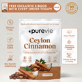 PureVie Ceylon Cinnamon 7200mg with MCT Oil